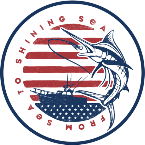 Shining Sea Marlin Sticker