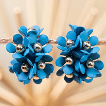 Cluster Flower Ear Hugger Earrings