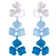 Trillium Flower Earrings