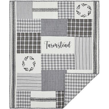 Sawyer Mill Stenciled Patchwork Throw