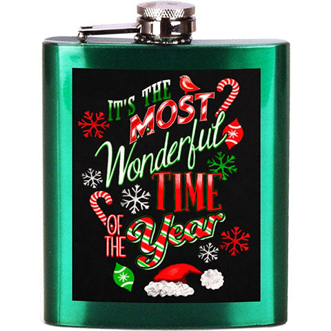 Most Wonderful Time Flask
