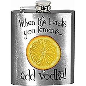 Life Hands You Lemons Flask