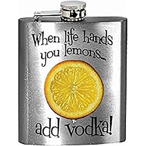 Life Hands You Lemons Flask