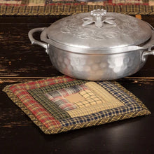 Tea Cabin Pot Holder Patchwork