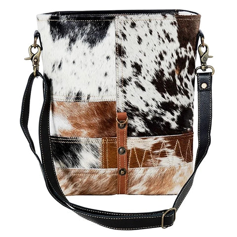Tyler Ridge Hair-On Hide Leather Bag