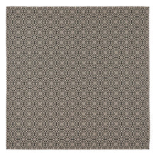 Custom House Black Tan Jacquard Coverlet