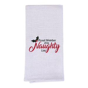 Naughty List Towel