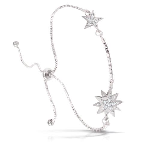 Two Stars Adjustable Bracelet