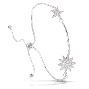 Two Stars Adjustable Bracelet