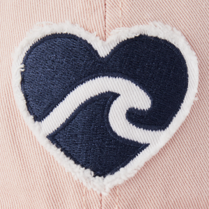 Wave Heart Tattered Chill Hat