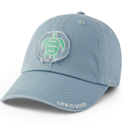 Wave Turtle Tattered Chill Hat