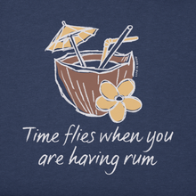 Time Flies When You Have Rum V-Neck T-Shirt