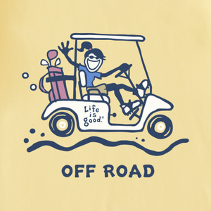 Jackie Off Road Golf V-Neck T-Shirt