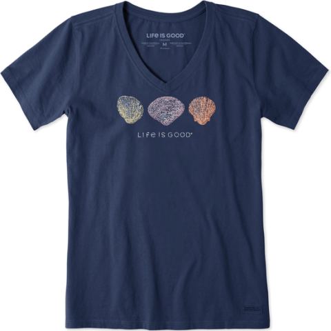 Luminescent Shells V-Neck T-Shirt