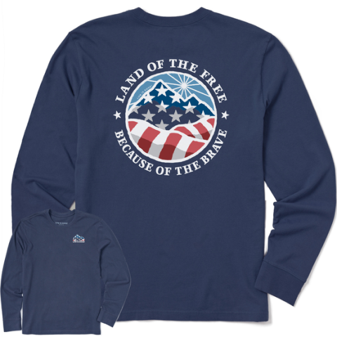 Land Of the Free Long Sleeve T-Shirt