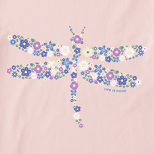 Dragonfly Flowers Sleep T-Shirt