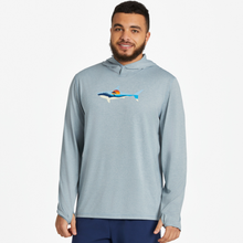 Sharkscape Active Hooded Long Sleeve T-Shirt