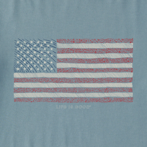 Yankee Doodle Flag Long Sleeve T-Shirt