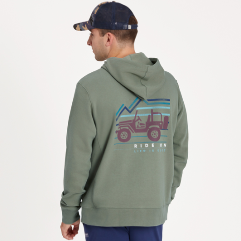 Ride On Mountains Hoodie