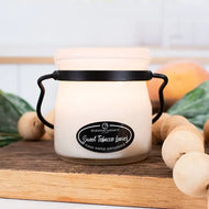 Sweet Tobacco Leaves Cream Jar Candle