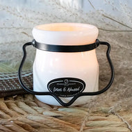 Linen & Ashwood Cream Jar Candle