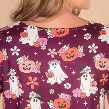 Groovy Ghosts Pajama V-Neck Top