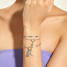 Mini Link Charm Chain Connector Bracelet