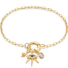 Mini Link Charm Chain Connector Bracelet