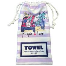 Beach Bum Pup Towel