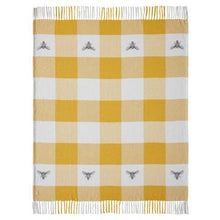Buzzy Bees Woven Throw