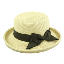 Lipped Edge with Bow Sun Hat