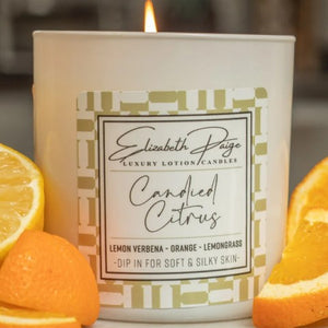 Candied Citrus Soy Lotion Candle