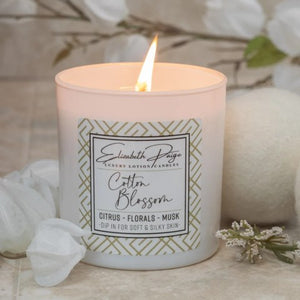 Cotton Blossom Soy Lotion Candle