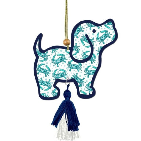 Crab Pattern Pup Air Freshener