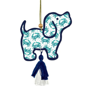 Crab Pattern Pup Air Freshener