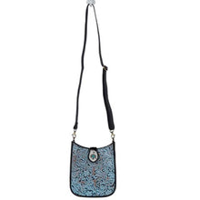 Delilah Creek Embossed Leather Bag