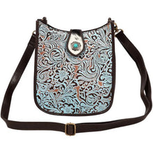 Delilah Creek Embossed Leather Bag