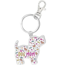 Dog Mom Key Ring