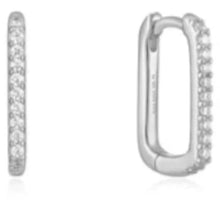 Glam Oval Hoop Earrings