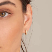 Glam Huggie Hoop Earrings