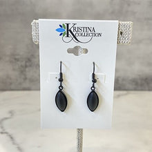 Single Stone Dangle Earrings