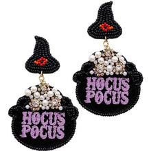 Hocus Pocus Cauldron Earrings