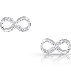 Infinity Stud Earrings