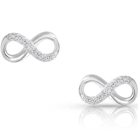 Infinity Stud Earrings