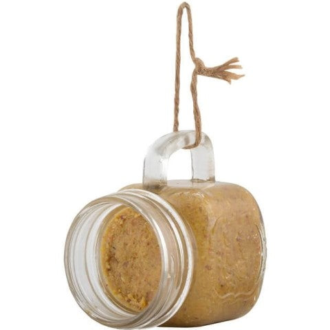 Peanut Butter Bird Feeder