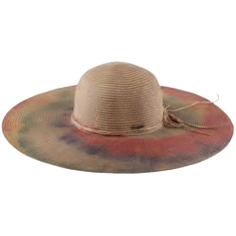 Tie Dye Floppy Sun Hat