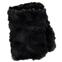 Faux Savannah Fur Fingerless Gloves