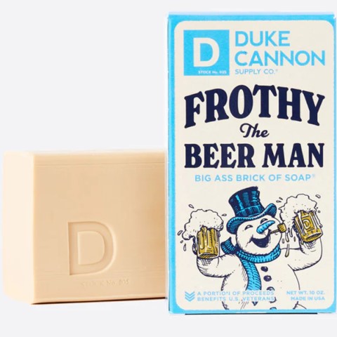 Frothy the Beer Man Soap