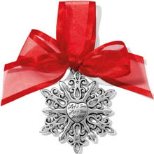Winter Snowflake Christmas Ornament