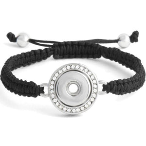 Bling Woven Adjustable Bracelet